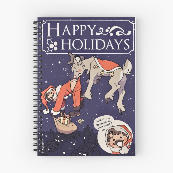 Item preview, Happy Holidays Elias designed and sold by FlyingRotten.