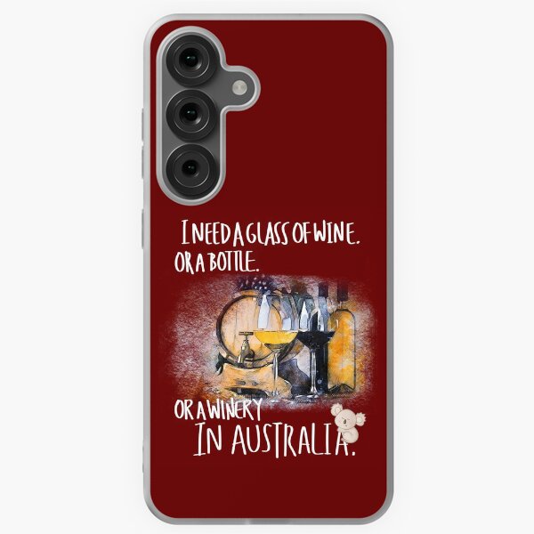 Item preview, I need a glass of wine, or a bottle, or a winery in Australia designed and sold by LiLohaveaplan.