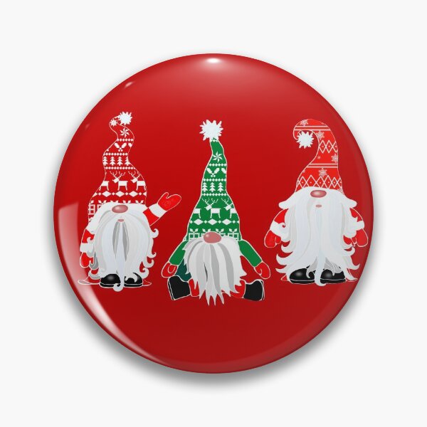 Item preview, 3 Christmas Gnomes designed and sold by Pear Tree Studio.
