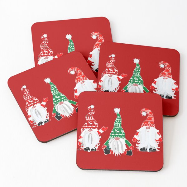 Item preview, 3 Christmas Gnomes designed and sold by Pear Tree Studio.
