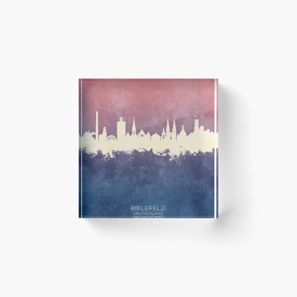 Item preview, Bielefeld Germany Skyline designed and sold by ArtPrints.