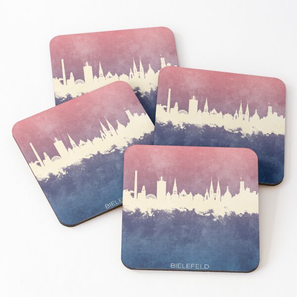 Item preview, Bielefeld Germany Skyline designed and sold by ArtPrints.