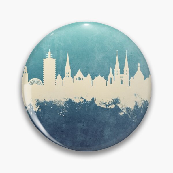 Item preview, Bielefeld Germany Skyline designed and sold by ArtPrints.