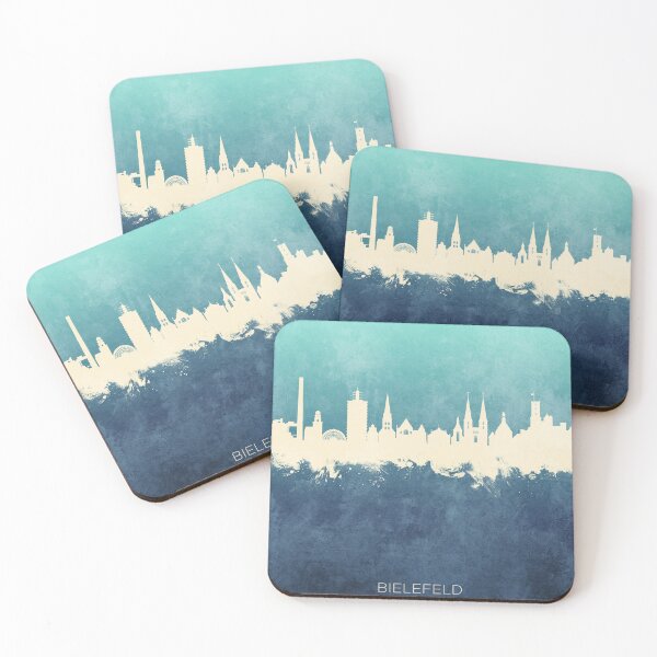 Item preview, Bielefeld Germany Skyline designed and sold by ArtPrints.