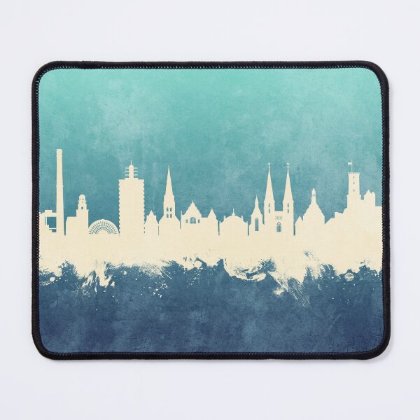 Item preview, Bielefeld Germany Skyline designed and sold by ArtPrints.