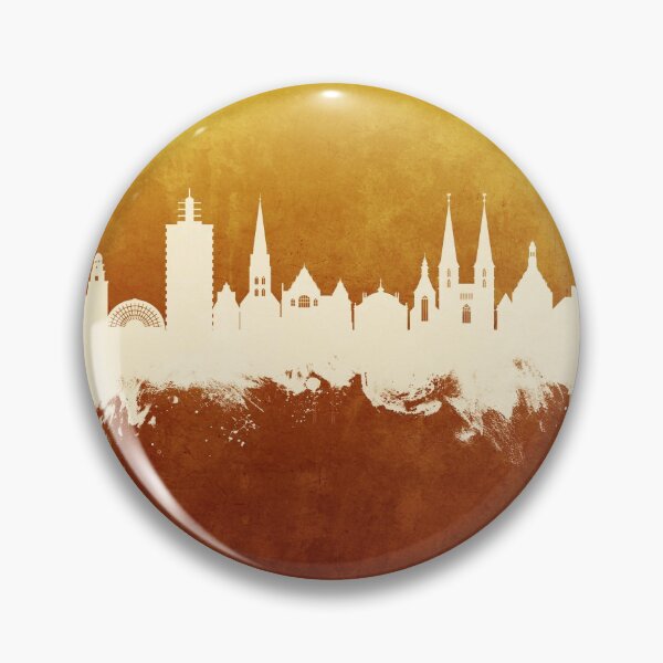 Item preview, Bielefeld Germany Skyline designed and sold by ArtPrints.