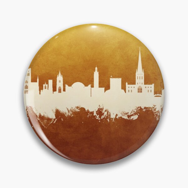 Artikelvorschau, Norwich England Skyline entworfen und verkauft von ArtPrints.