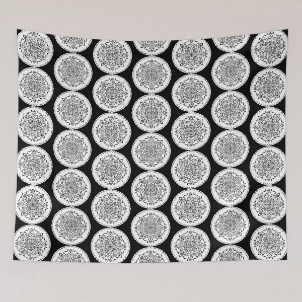Item preview, Black Lace Mandala designed and sold by trifectastudios.
