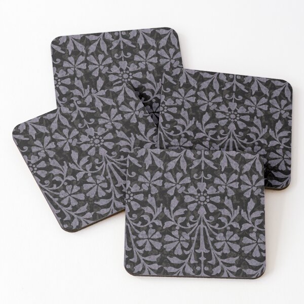 Item preview, Renaissance Floral Dusky Violet designed and sold by AntiqueImages.