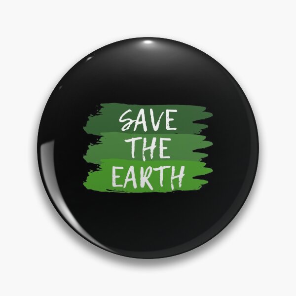 Item preview, save the earth green sign designed and sold by saytinh.