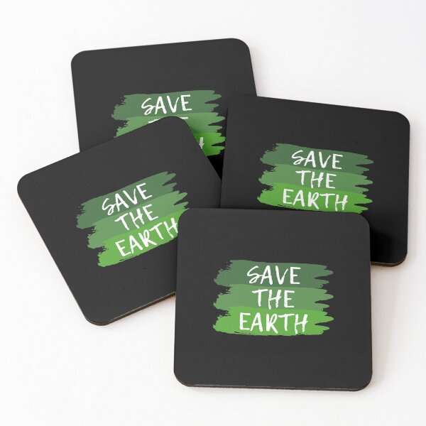 Item preview, save the earth green sign designed and sold by saytinh.
