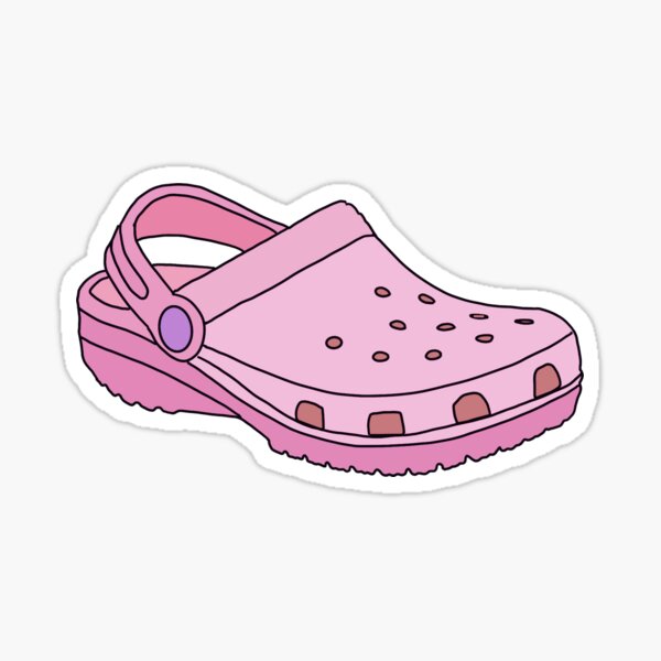 Pink Croc Shoe