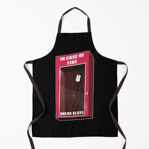 Item preview, In Case Of Fire Break Glass, Marshmallow Camping Roasting designed and sold by Space Art.