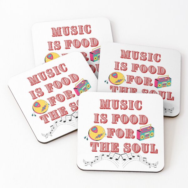 Item preview, music is food for the soul designed and sold by OldArt90s.