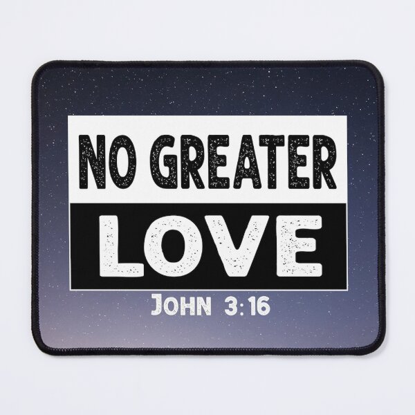 Item preview, No Greater Love | Stars | Christian Tee | Faith Inspirational Christian Clothing | Christian Apparel and Merch |  designed and sold by Words Have Life Christian T-Shirts & More.