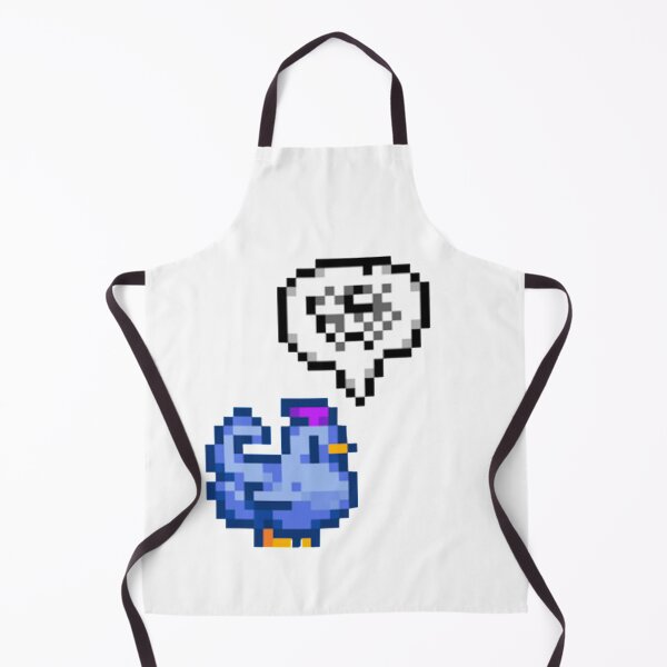 Item preview, Grumpy Blue Chicken Stardew Valley   designed and sold by BarryNelsonshop.