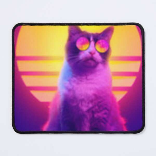 Item preview, Retro wave - cat in sunglasses designed and sold by Dbanksdesign.