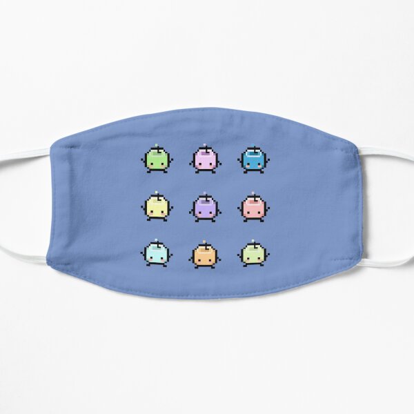 Stardew Valley Pastel Junimos Flat Mask
