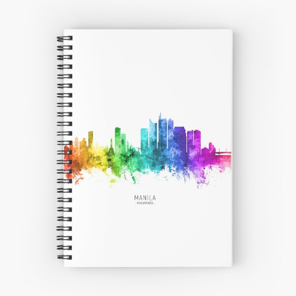 Artikelvorschau, Manila Philippines Skyline entworfen und verkauft von ArtPrints.