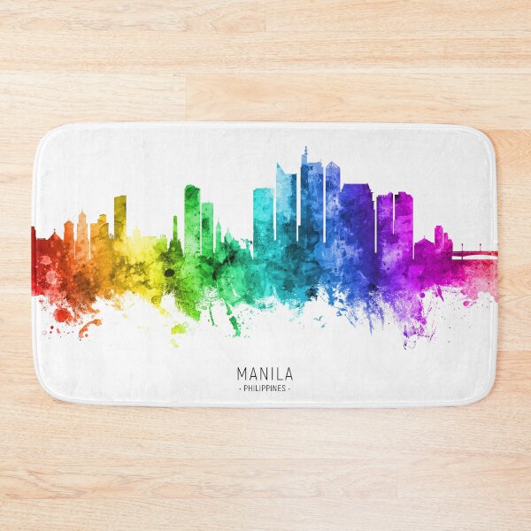 Item preview, Manila Philippines Skyline designed and sold by ArtPrints.