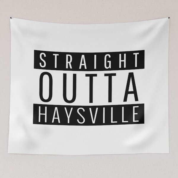 Item preview, Straight Outta Haysville Kansas designed and sold by Teelogic.
