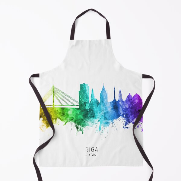 Item preview, Riga Latvia Skyline designed and sold by ArtPrints.