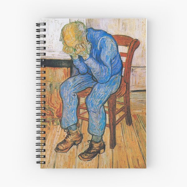 Item preview, vincent van gogh at eternity's gate painting designed and sold by cheechlaroo13.