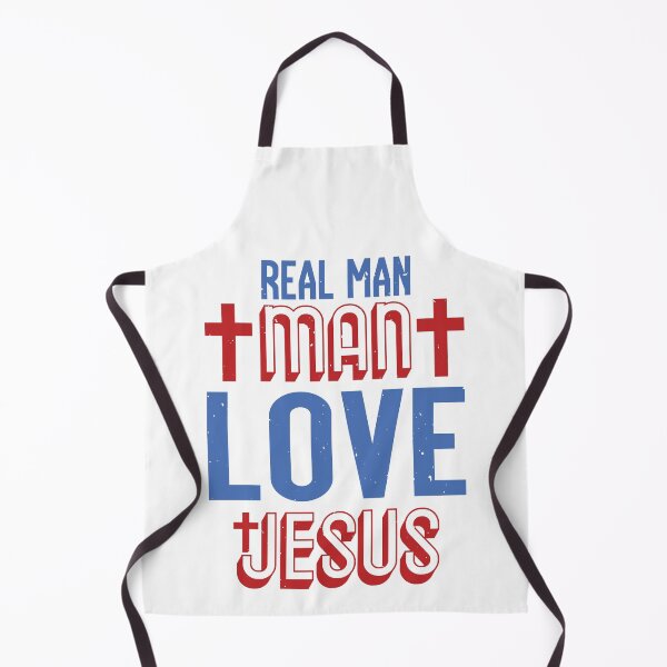 Item preview, Real Man Loves Jesus designed and sold by teamph.