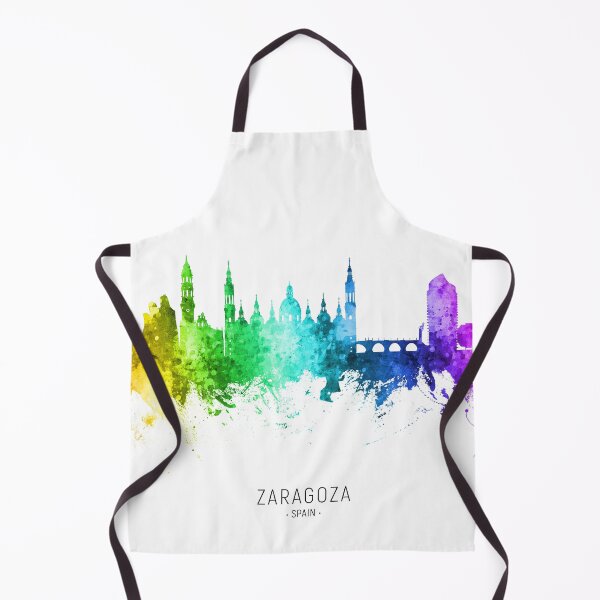Item preview, Zaragoza Spain Skyline designed and sold by ArtPrints.