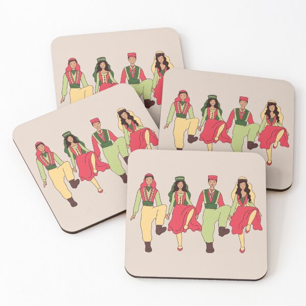 Item preview, Dabka, Dabke, traditional folkloric dance, lebanon, palestine, syria, jordan, levant designed and sold by BeautyofColor.