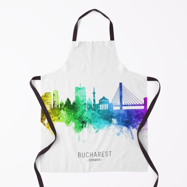 Item preview, Bucharest Romania Skyline designed and sold by ArtPrints.