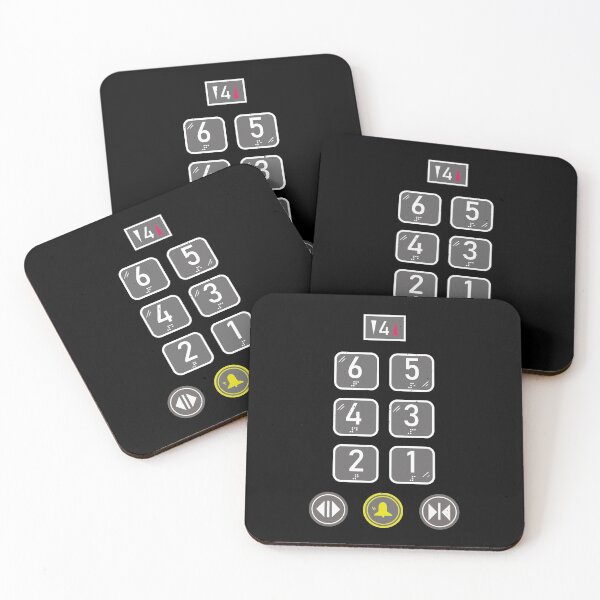 Item preview, Elevator Button Panel designed and sold by PaulPolygonart.