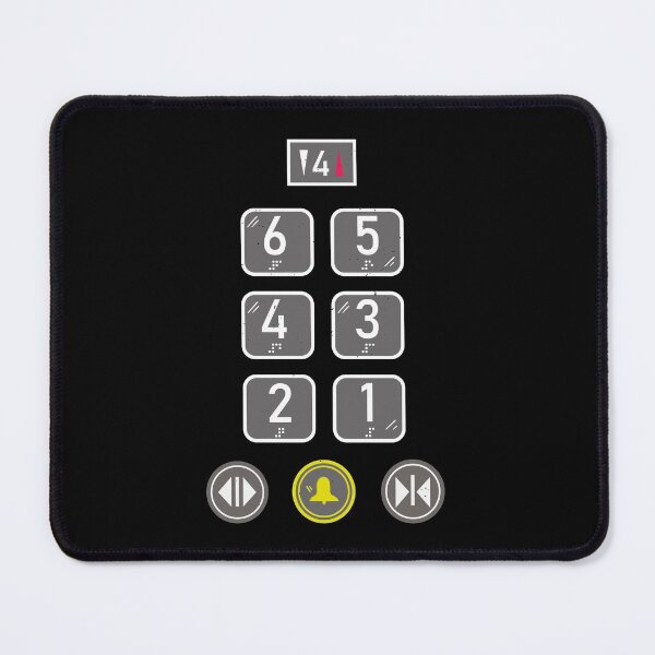 Item preview, Elevator Button Panel designed and sold by PaulPolygonart.