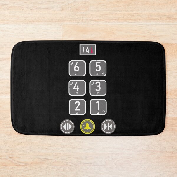 Item preview, Elevator Button Panel designed and sold by PaulPolygonart.