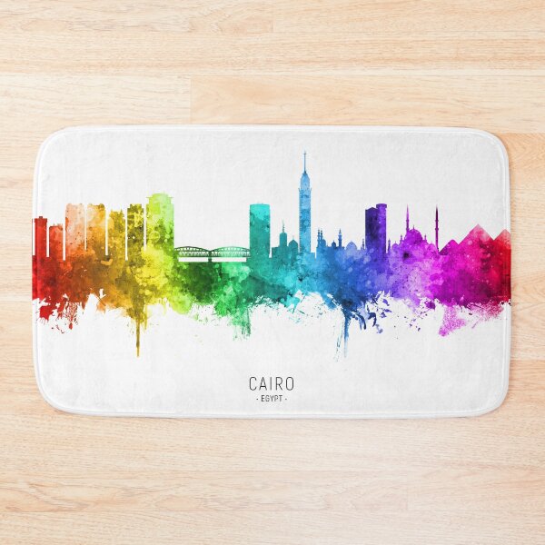 Item preview, Cairo Egypt Skyline designed and sold by ArtPrints.