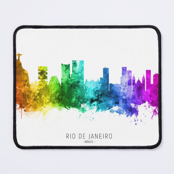 Item preview, Rio de Janeiro Brazil Skyline designed and sold by ArtPrints.