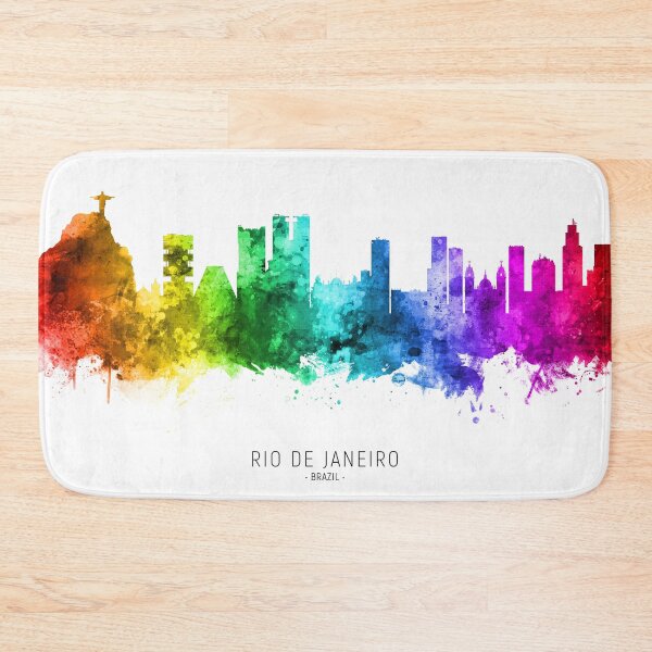 Item preview, Rio de Janeiro Brazil Skyline designed and sold by ArtPrints.
