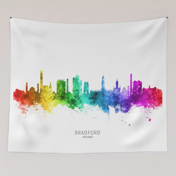 Item preview, Bradford England Skyline designed and sold by ArtPrints.