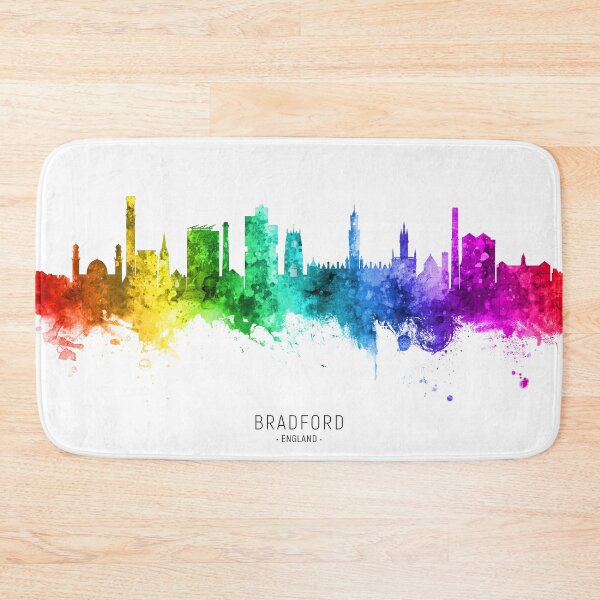 Item preview, Bradford England Skyline designed and sold by ArtPrints.