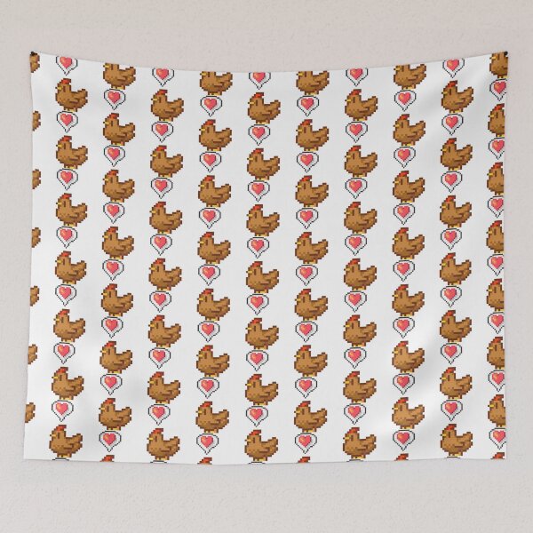 Item preview, Stardew Valley Happy Brown Chicken   designed and sold by BarryNelsonshop.
