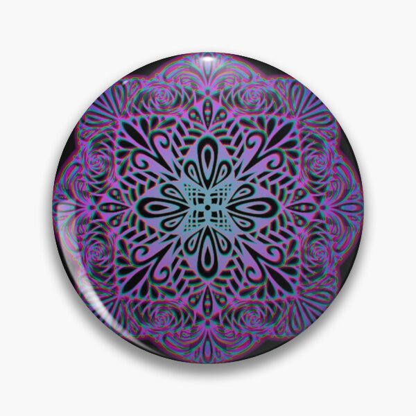Artikelvorschau, Psychedelisches Mandala entworfen und verkauft von trifectastudios.