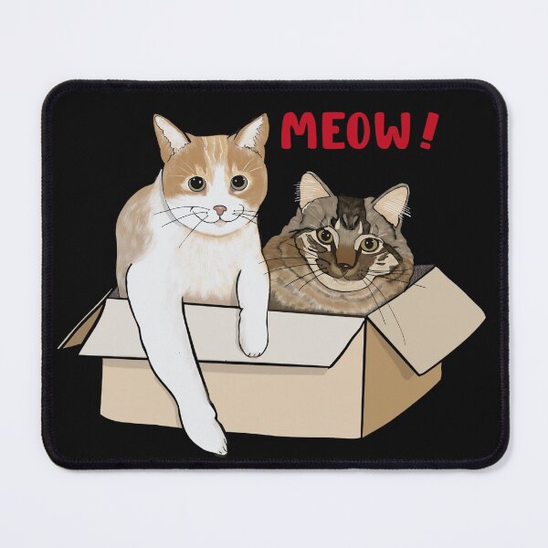 Item preview, Tilley and Dash kitties designed and sold by Laura Burger.