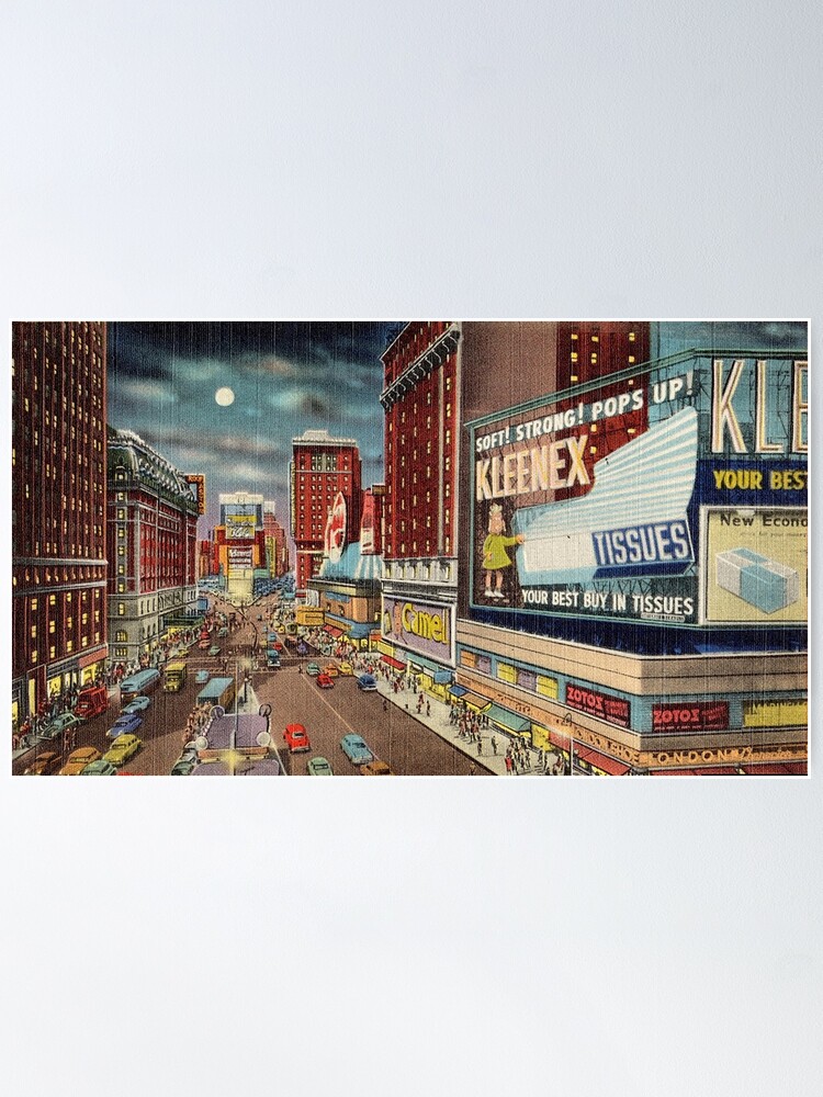 額装済/Times Square New York 1995/ポスター 額装済/Times Square New York 1995/ポスター