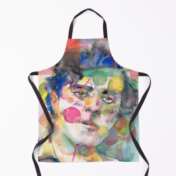 Item preview, AMEDEO MODIGLIANI - watercolor portrait .2 designed and sold by lautir.