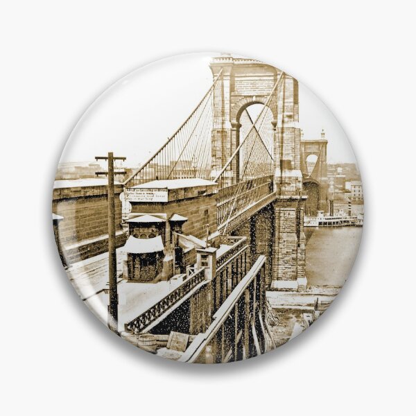 Item preview, J.A. Roebling Suspension Bridge, Kentucky designed and sold by AMacGPhilly.