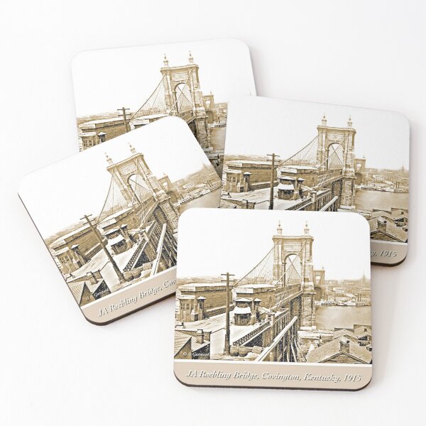 Item preview, J.A. Roebling Suspension Bridge, Kentucky designed and sold by AMacGPhilly.