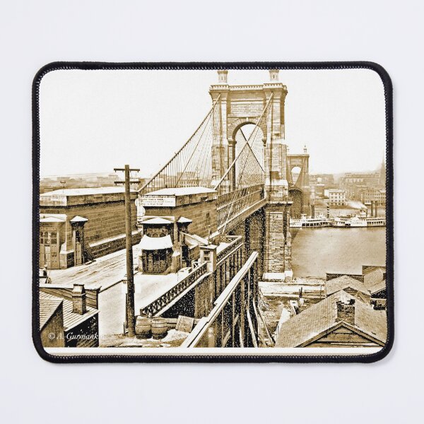 Item preview, J.A. Roebling Suspension Bridge, Kentucky designed and sold by AMacGPhilly.