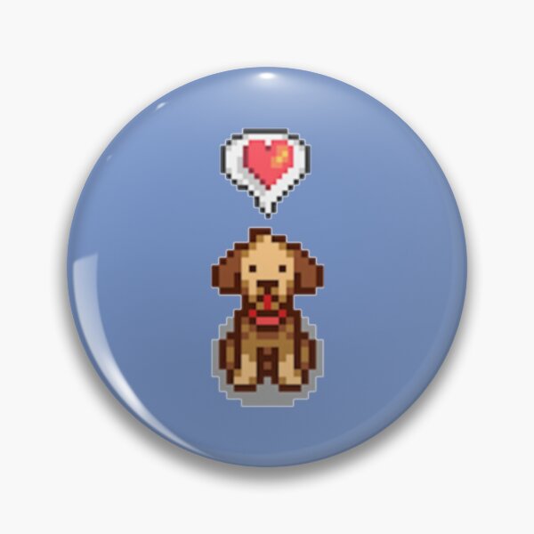 Item preview, Stardew Valley Happy Dog 3   designed and sold by BarryNelsonshop.