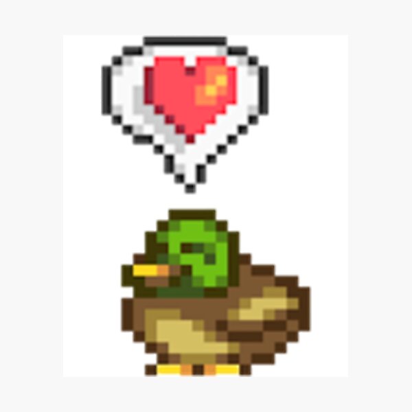 Item preview, Stardew Valley Happy Duck    designed and sold by BarryNelsonshop.