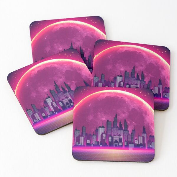 Artikelvorschau, Retro City Skyline im Stil der 80er Jahre entworfen und verkauft von Dbanksdesign.